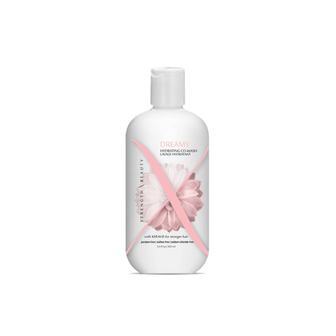 StrengthxBeauty.com Shampoo Co-wash Dreamy Hydrating Hair|Body Co-Wash 3.4 oz.