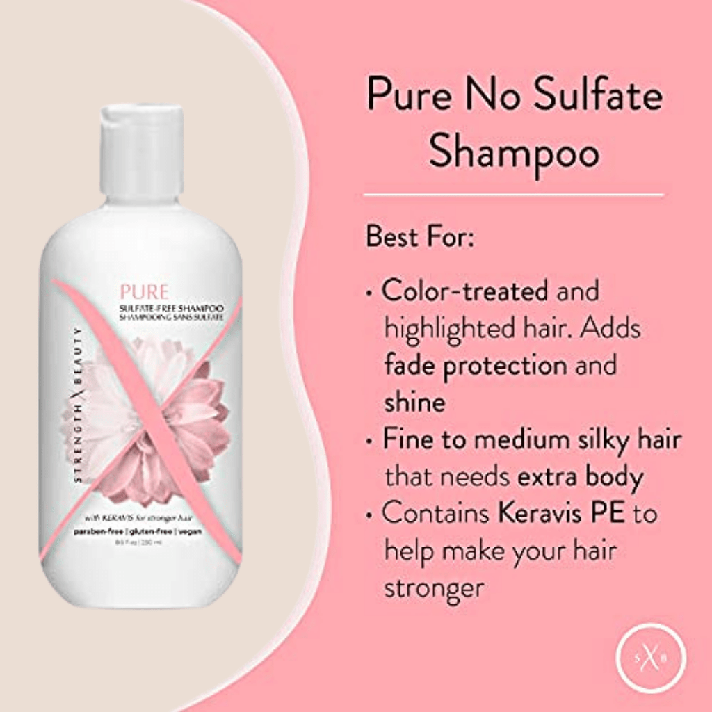 pure no sulfate shampoo