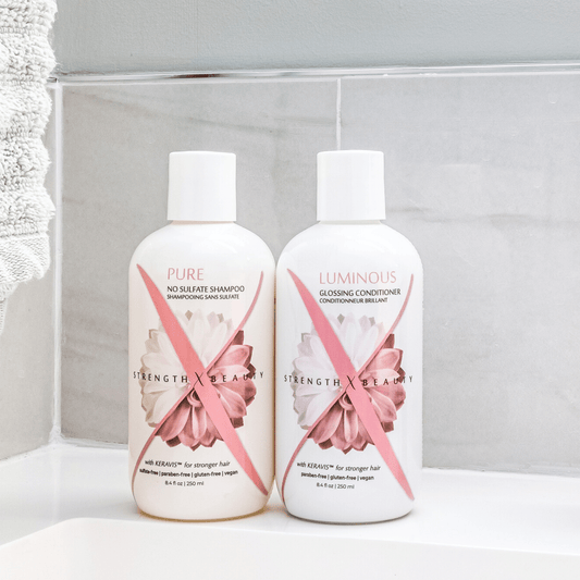 StrengthxBeauty.com Bundle Pure | Luminous Body & Shine Duo