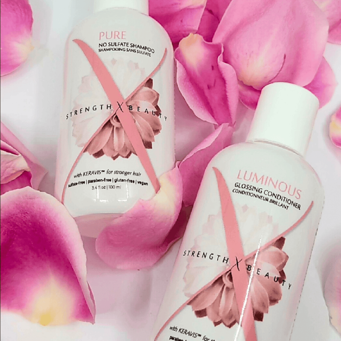 StrengthxBeauty.com Bundle Pure | Luminous Body & Shine Duo