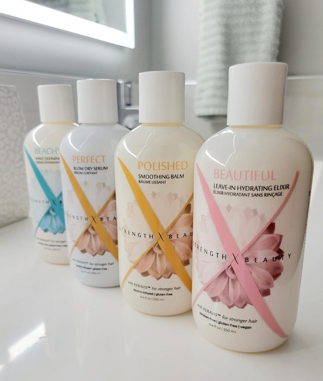 StrengthxBeauty.com Hair Care Kits 5 pc. Discovery | Travel Set: Fine to Medium Silky Hair