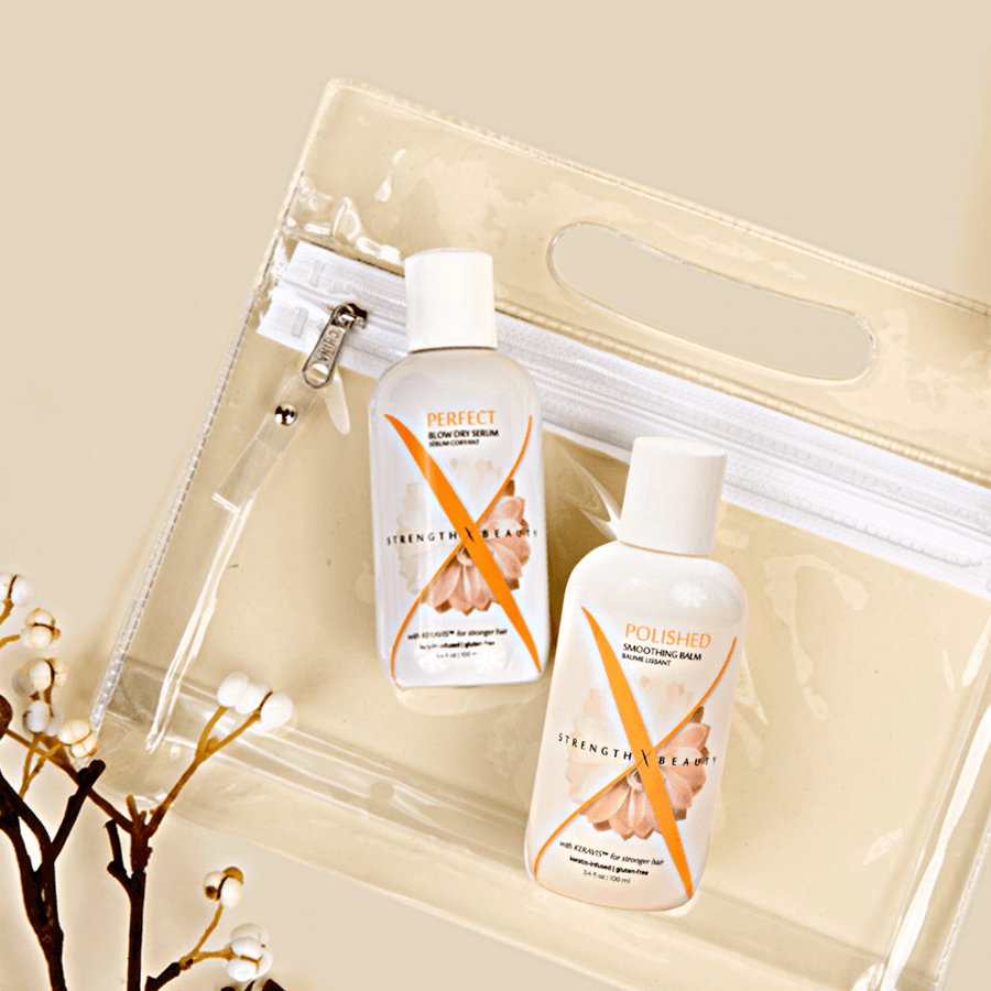 StrengthxBeauty.com Hair Styling Products 3.4 oz. Travel | Try Me Size Perfect Bodifying Blow Dry Serum
