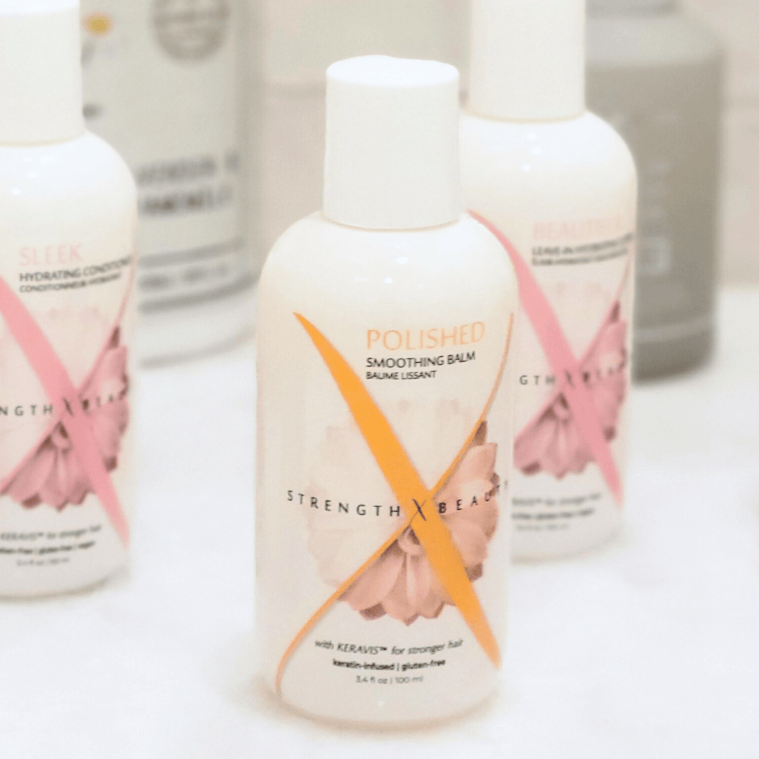 StrengthxBeauty.com Hair Styling Products Polished Smoothing Balm 3.4 oz.