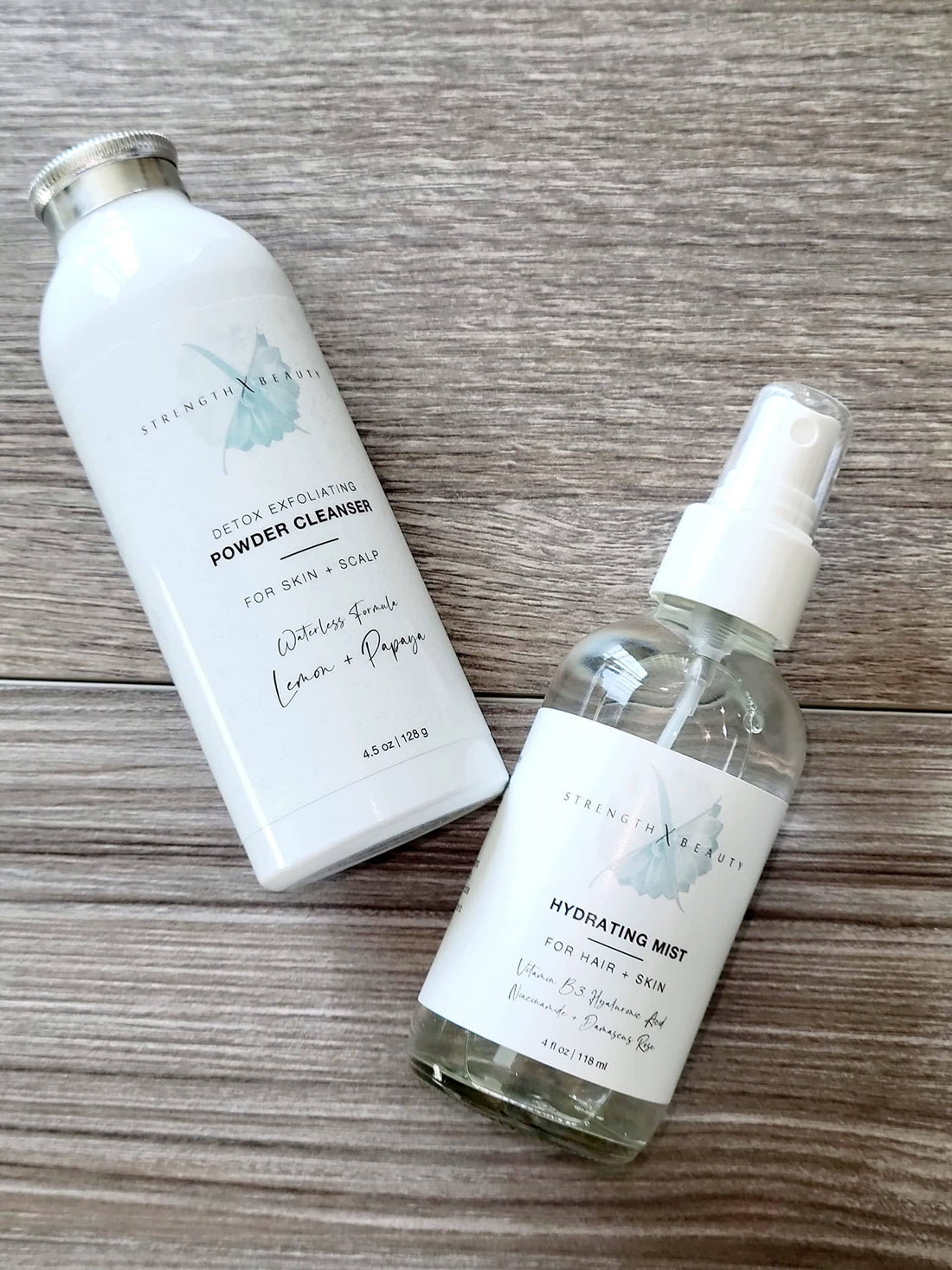 StrengthxBeauty.com Hydrate | Detox Skin + Hair Duo